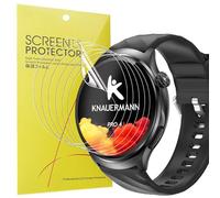 Blueshaweu Lot de 6 films de protection d'écran compatibles avec Knauermann PRO 4 (2026) - Rond - 47 mm - Transparent - En TPU - Compatible avec Knauermann PRO 4 (2026) - Rond - 47 mm (transparent)