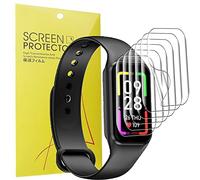 Blueshaweu Lot de 6 films de protection d'écran compatibles avec montre intelligente Blackview R1 1,47", HD transparent flexible en TPU [6 pièces] pour montre intelligente Blackview R1 (HD)