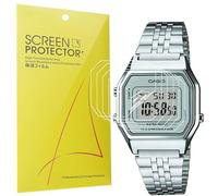 Blueshaweu Lot de 6 films de protection d'écran en TPU transparent et flexible pour Casio Watch LA680WEA -1EF,LA680WEA-7EF (transparent)
