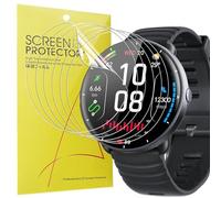 Blueshaweu Lot de 6 films de protection d'écran transparents en TPU flexible pour montre connectée Parsonver FitNova R1 1,32", compatible avec la montre connectée Parsonver FitNova R1 (transparent)