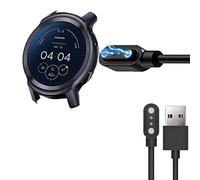 Blueshaweu Magnétique Chargeur Compatible avec Moto Watch 100, Magnétique Chargeur Montre Connectée USB 3,3ft Compatible avec Moto Watch 100 Smartwatch (Noir)