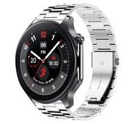 Blueshaweu Métal Compatible avec OnePlus Watch 2 Montre,Bracelet en Acier Inoxydable Compatible avec Bracelet OnePlus Watch 2 Smart Watch (Argent)