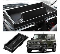 Blueshyhall Boîte de Rangement pour Tableau de Bord de Voiture pour S-uzuki Jimny JB64 JB74, Organisateur Tapis pour Jimny 2019 2020, Support de Téléphone Mobile de Voiture, pour Console Centrale