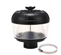 Blueshyhall Filtre cyclonique tout-terrain pour voiture, tuyau d'admission, filtre à air, universel pour tuba d'admission, pré-filtre à air, tracteur, entrée d'air (63,5 mm)