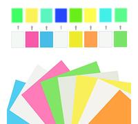 Blueshyhall Lot de 8 films pour traceur textile mat fluo, 30 x 25 cm, film textile en vinyle brillant dans l'obscurité, HTV, papier de transfert textile, film flexible, multicolore, kit pour t-shirts