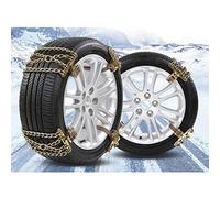 Blueshyhall lot de 8 Universel Chaîne à Neige de Voiture, Chaîne à Neige Composite, Chaîne à Neige de Pneus, Adapté pour Voiture, Camping-Car, Camion, Convient aux Pneus d'une Largeur de 165 à 215 mm