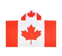 Blueshyhall Poncho à porter autour du cou, 150 x 120 cm, drapeau national, cape avec manches et capuche, en tissu polyester, équipement de supporter, lavable, pour les fans de football, Coupe du Monde