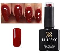 Bluesky 80626 Vernis à ongles gel rouge brique en tricot rouge foncé pour loisirs créatifs UV LED 10 ml
