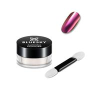 Bluesky Aurora Nail Powder - Fuchsia Hue 5g - Fuchsia Iridescent Mirror Pigment for Nails, Glazed Donut Effect, Colour-Changing Chrome Powder