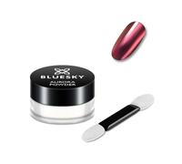 Bluesky Aurora Nail Powder - Red Hue 5g - Red Iridescent Mirror Pigment for Nails, Glazed Donut Effect, Colour-Changing Chrome Powder