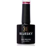 Bluesky Bluesky Gel Polish, Barbie Hot Pink, BLZ5, 10 ml, gel tremper de vernis à ongles, rose, néon, paillettes (guérison UV / lampe à LED) Pack (X)