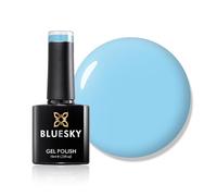 Bluesky BLUESKY Gel Polish Blue Splash 80555 Vernis à ongles gel soluble Bleu (durcissement sous lampe UV/LED nécessaire)