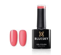 Bluesky Bluesky Gel Polish, Rose Neon Coral, A74, 10 ml, Gel Solble Nail Rolir, Pink, Red, Orange, Neon (durcissant sous UV / LED lampe requrid) Pack (X)