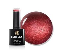 Bluesky Cat Eye Gel Nail Polish 10ml, Velvet Burgundy - RRC05, Red Gel Nail Polish for 21 Day Manicure, Professional, Salon & Home Use, Requires Curing Under LED UV Nail Lamp
