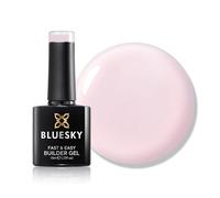 Bluesky Fast & Easy Builder Gel 10ml, Mauve Mist, Nail Strengthener | A soft grey-toned lilac that veils ridges while it reinforces. Files smoothly and soaks off in acetone with no drilling.