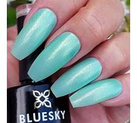 Bluesky GC19 UV FOAK OFF OFF OFF Nail Runish Gel, New GC Fine Glitter 10 ml