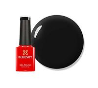 Bluesky Gel Nail Polish, Blackpool - 80518, Black, Long Lasting, Chip Resistant, 5ml (Requires Drying Under UV LED Lamp)