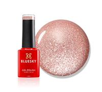 Bluesky Gel Nail Polish, You're A Gem, Mini, PLATINUM-20, Pink, Glitter, Rose, Long Lasting, Chip Resistant, 5 ml Requires Drying Under UV LED Lamp