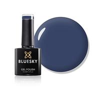 Bluesky Gel Nail Rolir, Collection Culte Culture, Denim Patch 80627, bleu foncé, durable, résistant aux puces, 10 ml (nécessite du séchage de lampe LED UV)
