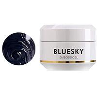 Bluesky Gel UV à graver pour nail art, noir, 01, 8 ml (nécessite un durcissement sous lampe UV/LED)