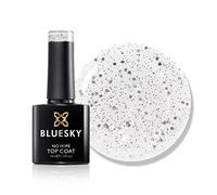 Bluesky GTC05 Vernis à ongles gel pailleté No Wipe Top Coat Invitation Only Argenté 10 ml
