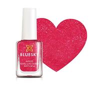 Bluesky Kids Nail Varnish - Cherry Fizz, rouge, Easy Peel Off, non toxique, à base d'eau, vernis à ongles sans odeur pour enfants, 5 ml, paquet de 1