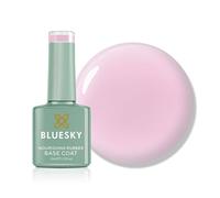 Bluesky Rubber Base Coat 10ml - Gentle Whisper - BNR03, Base Gel for Nails, Strengthening Gel Base Coat for 21 Day Manicure, LED UV Lamp Required