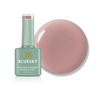Bluesky Rubber Base Coat 10ml - Vintage Rose - BNR10, Base Gel for Nails, Strengthening Gel Base Coat for 21 Day Manicure, LED UV Lamp Required