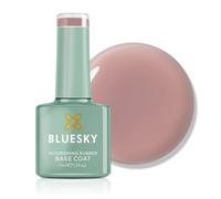 Bluesky Rubber Base Coat 15ml - Vintage Rose - BNR10, Base Gel for Nails, Strengthening Gel Base Coat for 21 Day Manicure, LED UV Lamp Required
