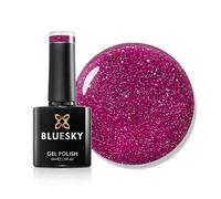 Bluesky Vernis à ongles gel 10 ml Berry Burst - LVM04 - Rose vif - Séchage sous lampe UV/LED - 21 jours - Pour salon professionnel et maison