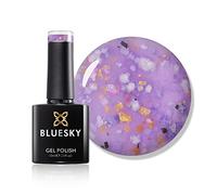 BLUESKY Vernis à ongles gel - Gel fleur - Wisteria Whisper - BFL04 - Violet - Longue durée - Ne s'écaille pas (nécessite un séchage sous lampe UV ou LED)