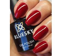 Bluesky Vernis À Ongles Gel Red Demon Deep Red Dc28 - Séchage Sous Lampe Uv Ou Led
