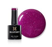 BLUESKY Vernis Gel Semi Permanent Cure sous Lampe UV/LED Light Sky Night Violet Miroiter Néon 10 mL