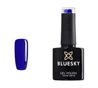 BLUESKY Vernis Gel Semi Permanent Cure sous Lampe UV/LED Midnight Bleu Néon 10 mL