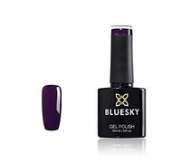 Bluesky Vernis Gel Semi Permanent Cure sous Lampe UV/LED Oblivion Violet/Bleu Foncé 10 mL