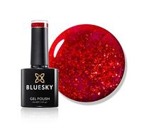 Bluesky Vernis Gel Semi Permanent Cure sous Lampe UV/LED Santa Red Dream Rouge Rose 10 mL