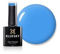 Bluesky Vernis Gel Semi Permanent Cure sous Lampe UV/LED Seaside Blue 10 mL