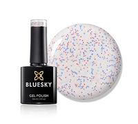 Bluesky Vernis Gel Semi Permanent Cure sous Lampe UV/LED Sprinkles Blanc 10 mL