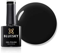 Bluesky Vernis Semi Permanent Noir Gel Ongle Sous Lampe Uv/Led Manucure À La Maison, Durabilité De 21+ Jours, Beaucoup De Couleurs Quotidiennes Disponibles, Noir, 10ml