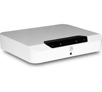 Bluesound Amplificateur Hi‑Fi stéréo Powernode Edge – Connecté Bluetooth – Blanc