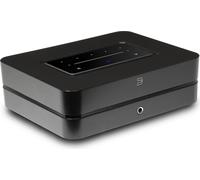 Bluesound Powernode (2025) - Amplificateur de Streaming Musical sans Fil Multi-pièces Haute résolution 100 W x 2 stéréo / 80 W x 3 LCR (8 Ohms) - Noir
