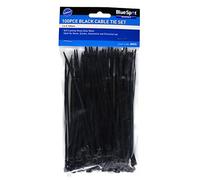 Bluespot 40055 Lot de 100 serre-câbles Noir 3,6 mm x 150 mm