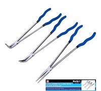 BlueSpot Lot de 3 pinces à long bec 400 mm