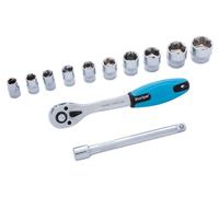 BlueSpot Métrique 1cm ouille Et Cliquet Set 12pc Hex Unique B / S01502