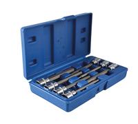 BlueSpot Outils 1cm Drive Extra Long Douille Embout Hexagonal Set, 7 Pièce B /