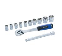 BlueSpot Tools 01502 Douille Set 12 Métrique 1cm Drive