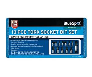 BlueSpot Tools 01503 Jeu d'embouts Torx T8-T70