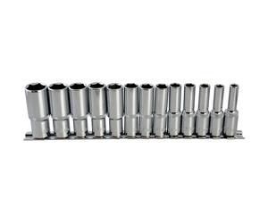 BlueSpot Tools 01542 Douille Profonde Set 13 Métrique 1cm Embout Carré