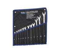 BlueSpot Tools 04124 Extra Long Clé Mixte Set, 12 Pièce