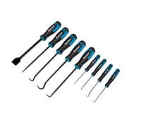 BlueSpot Tools 07959 Lot de 9 crochets et grattoirs résistants